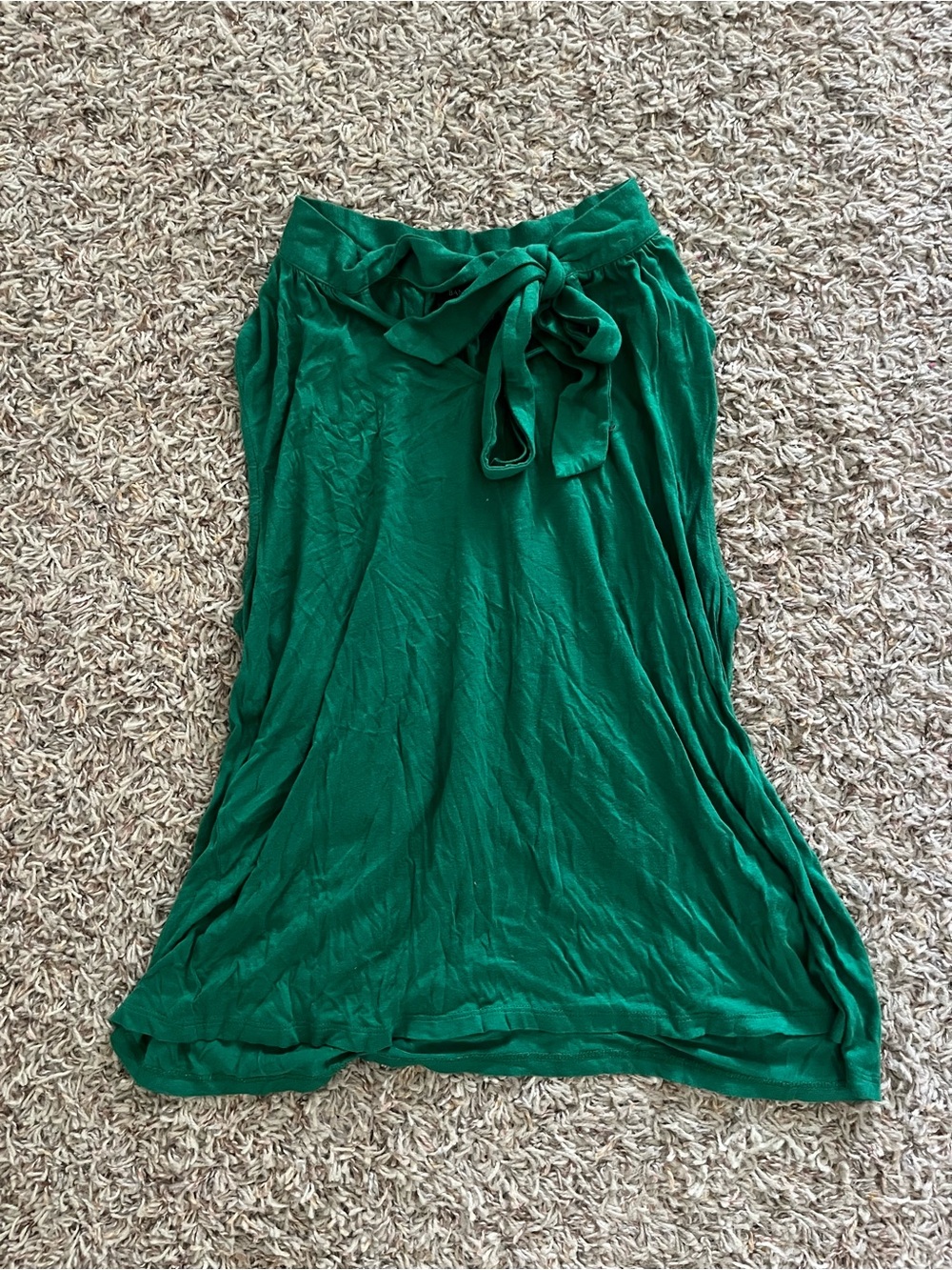 dark green blouse